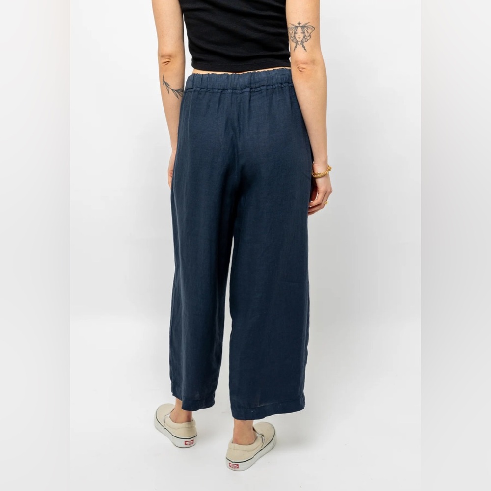 ISO: Velvet by Graham & Spencer Hannah wide leg pant in color Copen (navy) - Picture 3 of 3